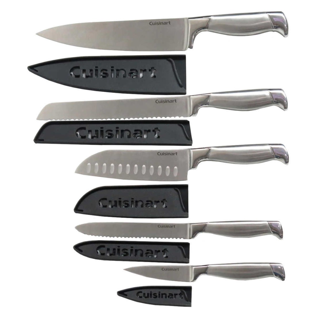 Cuisinart Elite Series Piece Stainless Steel Knife Set