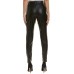  Faux-Leather Leggings (Black, 8)