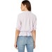  Women's Mock Neck Micro Blouses