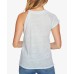  Women’s One-Sleeve Linen Tee (Harbor Light, XL)