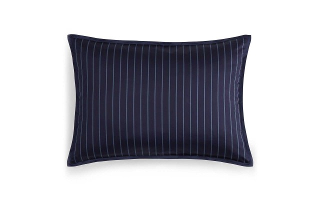 1872 Florenza 100% Pima Cotton 400 Thread Count King Sham Navy