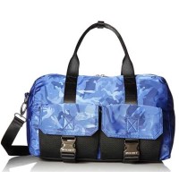 2(X)ist Men’s Nylon Dome Duffle, Cobalt Camo