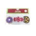3-Pc. Sweets Cookie Candy Donut Peel & Stick Fabric Craft Patches