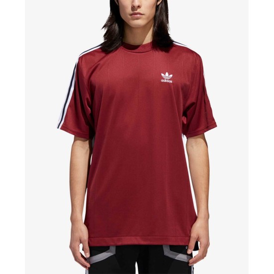  Men’s Originals B-Side Printed-Back T-Shirt (Medium Red, XXL)