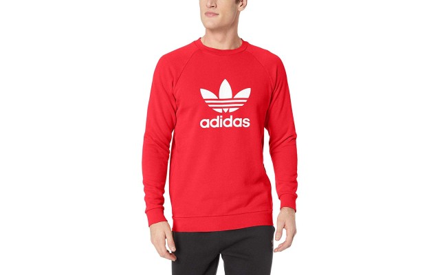  Men’s Trefoil Warm-Up Crew Sweatshirt