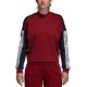  Sport Id Mock-Neck Sweatshirt (Medium Red, XX-Small)