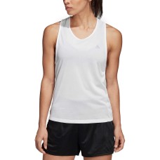 adidas Tennis Club Tie-Back Tank Top (White, XS)
