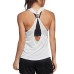  Tennis Club Tie-Back Tank Top (White, XS)