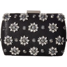 Adrianna Papell Vail Refined Clutch – Black (Display Item)