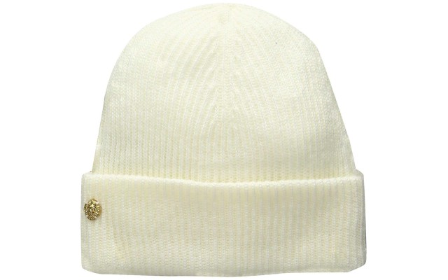AK Anne Klein Women’s Fisherman Rib Cuff Hat, Quartz, One Size