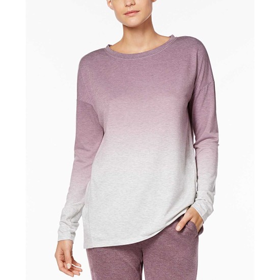  Dip-Dyed Pajama Top (Dark Purple, XS)