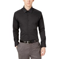 Alfani Men’s Classic/Regular Fit Diamond Print Dress Shirts
