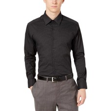 Alfani Men’s Classic/Regular Fit Diamond Print Dress Shirts