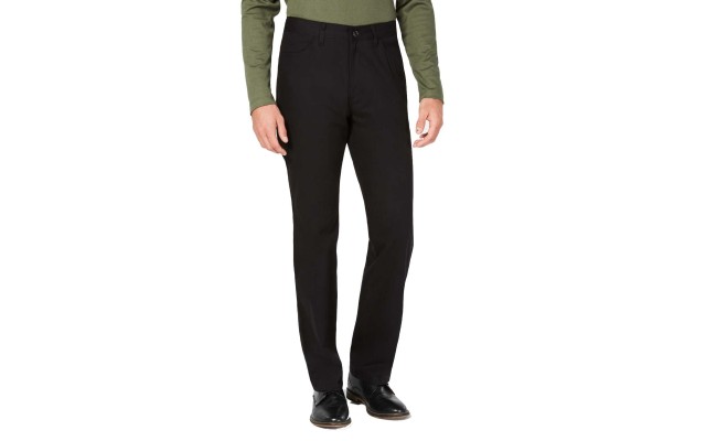  Men’s Karen Scott Rhinestone Elephant Striped Pants