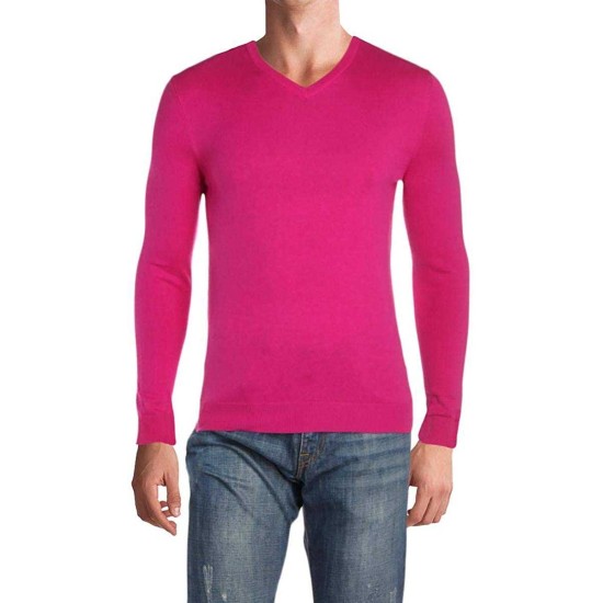  Men’s Regular Fit V-Neck Sweaters