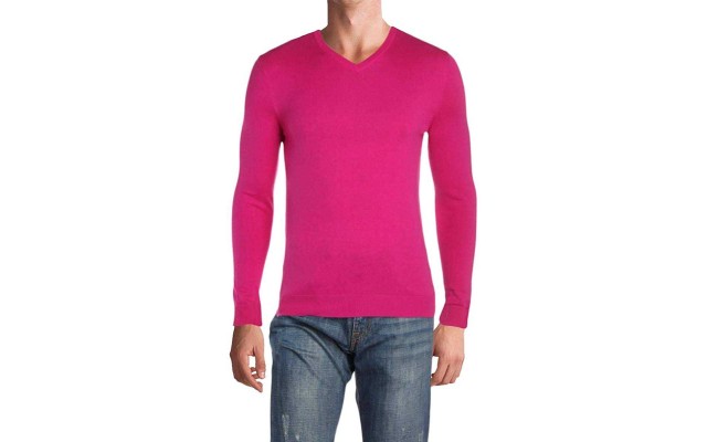  Men’s Regular Fit V-Neck Sweaters