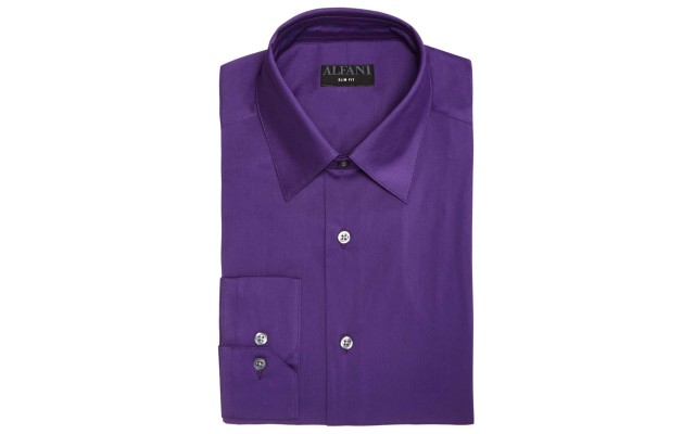  Men's Slim-Fit Stretch Performance Dress Shirts
