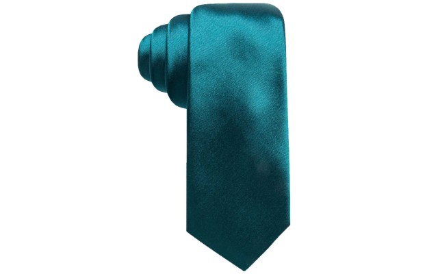  Men’s Solid Silk Slim Ties
