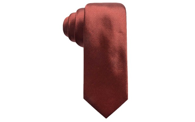  Men’s Solid Silk Slim Ties