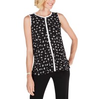 Alfani Piped-Trim Top