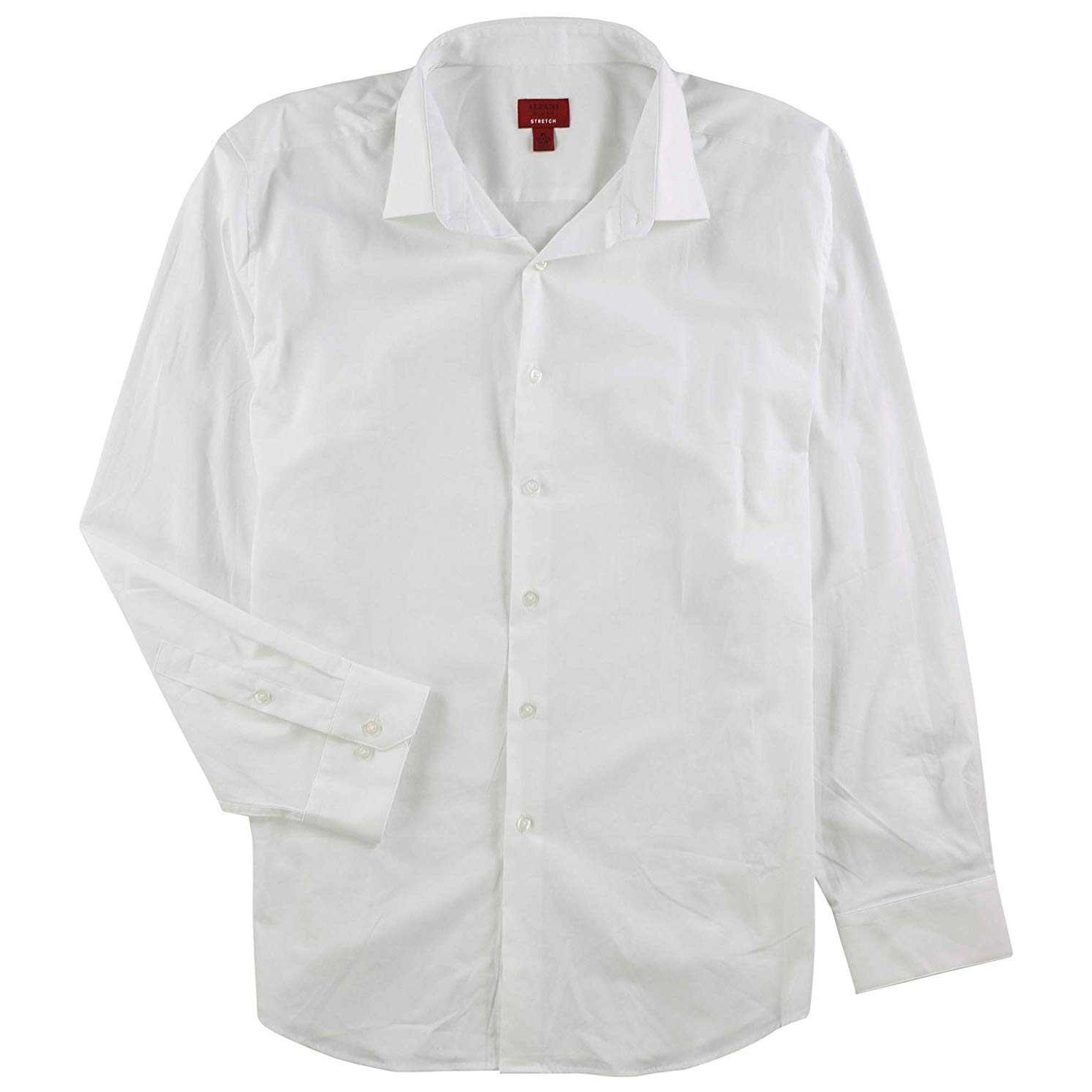 alfani slim fit stretch dress shirt