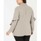  Women's Flounce-Sleeve Jacket