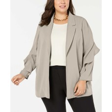 Alfani Women's Flounce-Sleeve Jacket