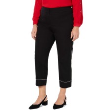 Alfani  Women’s Plus Size Piped Ankle Pants