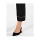   Women’s Plus Size Piped Ankle Pants