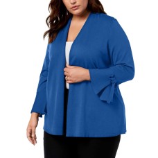 Alfani Women's Plus Size Tie-Sleeve Cardigans