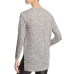  Ruched Drawstring Top (Gray, XL)
