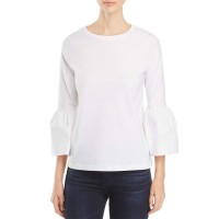 Alison Andrews Women's 3/4 Bell Sleeve Blouse Pullover Shirt Tops