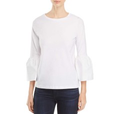Alison Andrews Women's 3/4 Bell Sleeve Blouse Pullover Shirt Tops