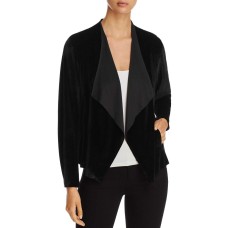 Alison Andrews Women’s Velvet Drape-Front Jacket