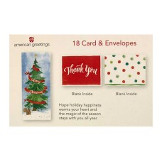 American Greetings 18 Merry Christmas Holiday Cards