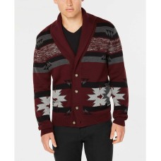 American Rag Men’s Geometric Shawl-Collar Cardigan