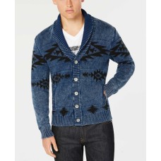 American Rag Men’s Geometric Shawl-Collar Cardigan