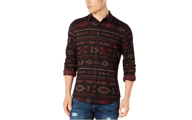  Men’s Geometric Tapestry Shirts