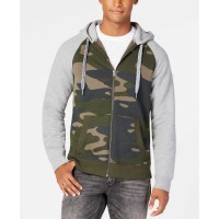 American Rag Men’s Heavy Fleece Hoodie (Green, XXL)