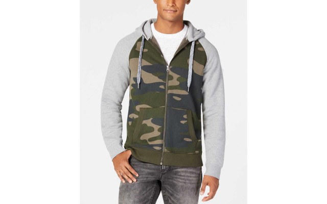  Men’s Heavy Fleece Hoodie (Green, XXL)