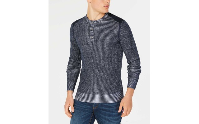  Men’s Vintage Henley Sweaters