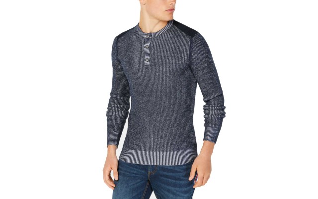  Men’s Vintage Henley Sweaters