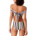  Comic Stripe Bikini Bottom (Multi, XL)