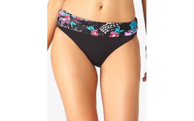  Women's Fold-Over Band Bottoms Swimsuits
