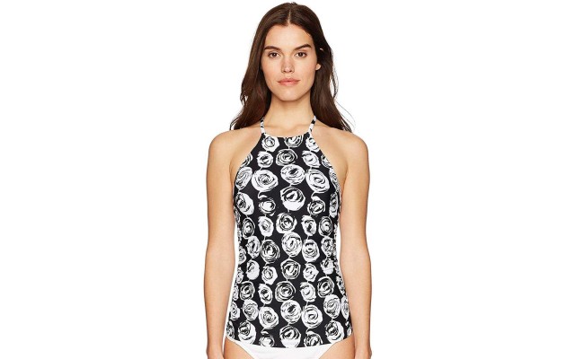  Women’s High-Neck Tankini Top Swimwear
