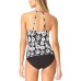  Women’s High-Neck Tankini Top Swimwear