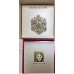  Gold-tone Imitation Pearl And Crystal Angel Pin, In Box