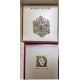  Gold-tone Imitation Pearl And Crystal Angel Pin, In Box