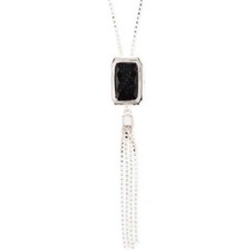 Anne Klein Silver-Tone Crystal USB Drive Silver 1SZ 60403414