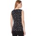  Women’s Side Twist Top (Anne Black/Vivaldi Combo, M)